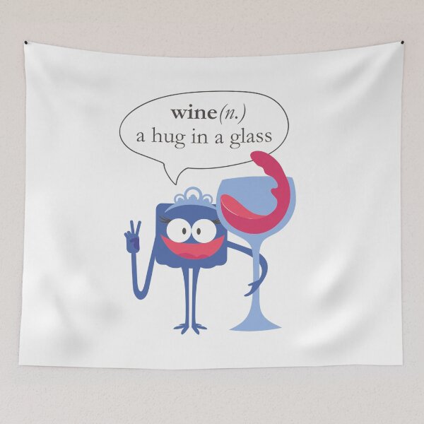 Item preview, Wine a hug in a glass designed and sold by ThommyBLN.