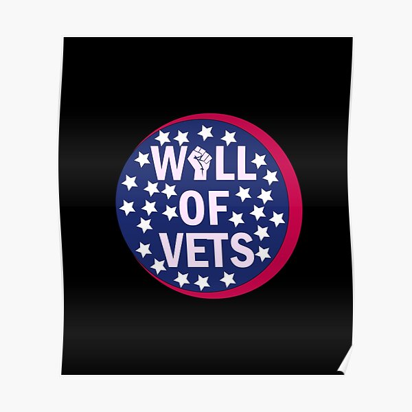 "Wall Of Vets" Poster by yacine12353 Redbubble