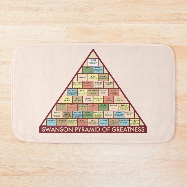 Item preview, Swanson Pyramid of Greatness designed and sold by tlaprise.
