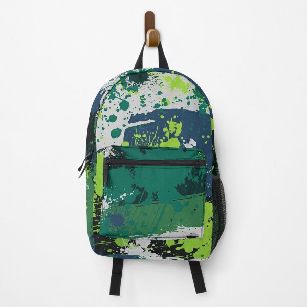 Camo Spray Paint Pattern Backpack for Sale by drawbey