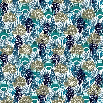 Artwork thumbnail, Shell pattern by Chelsea Swan