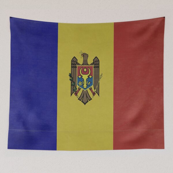 Item preview, Moldova Flag designed and sold by Finding Fortuity.