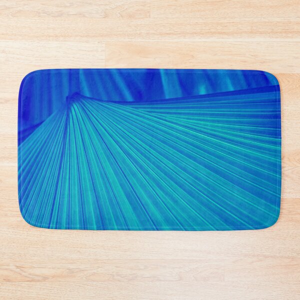 Item preview, Reimagined Tropical Biophilia - Fan Leaved Palm in Classic Blue and Turquoise designed and sold by Georgia Mizuleva.