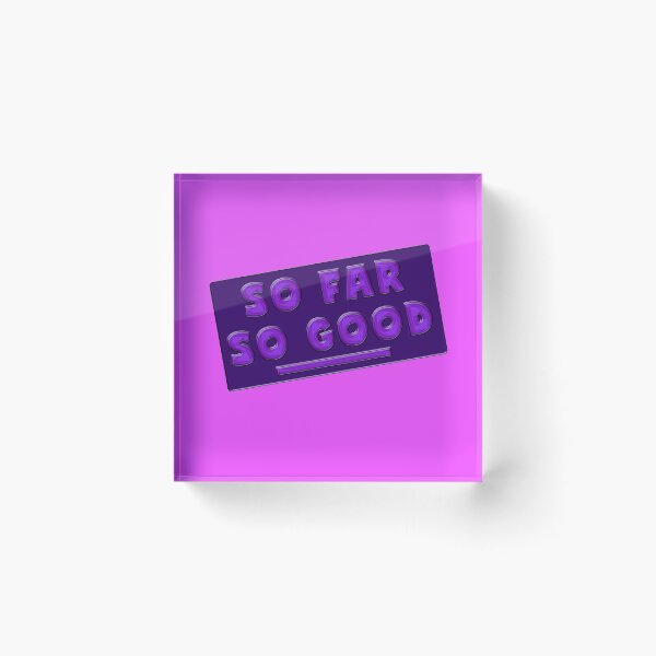 Item preview, SO FAR SO GOOD designed and sold by Richter-20.