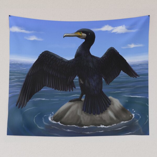 Item preview, Great Cormorant designed and sold by JeMiChi Art.