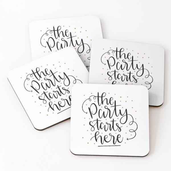 Item preview, The Party Starts Here designed and sold by YasDesign.