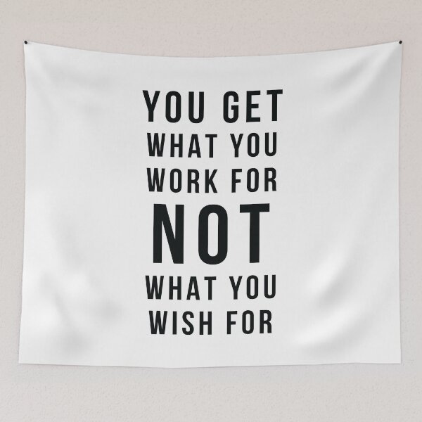 Item preview, Motivational work quote designed and sold by WordStruggle.