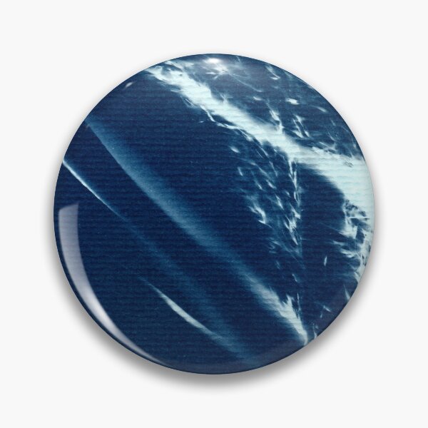Item preview, Botanical blue floral vintage style handmade Cyanotype print 2020 ed. 9 designed and sold by KasparekFineArt.