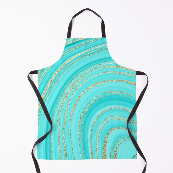 Item preview, Turquoise Agate Faux Marble Landscape designed and sold by MysticMarble.