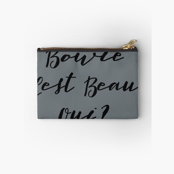 Item preview, Bowie French Script designed and sold by Beau-Oui.