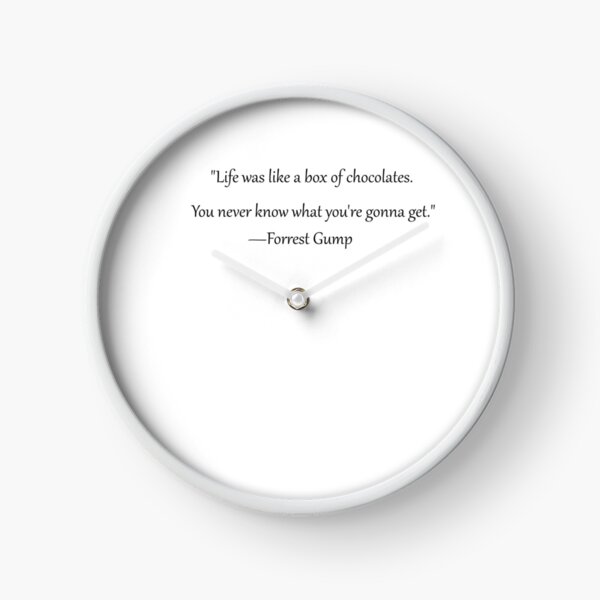 Item preview, Quote by Forrest Gump designed and sold by -Gekko-.