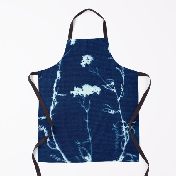 Item preview, Botanical blue floral vintage style handmade Cyanotype print 2020 ed. 10 designed and sold by KasparekFineArt.