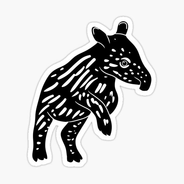 Item preview, Saltar tapir bebé designed and sold by Marie-Sophie Germain.