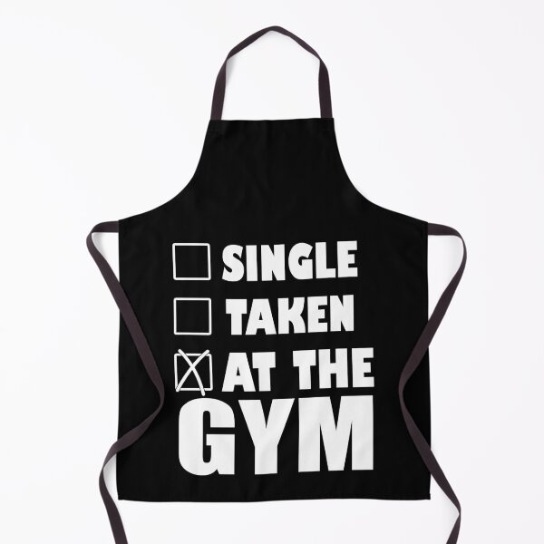 Item preview, Single, taken, at the gym - Funny gym lover Gift designed and sold by Teenation9.