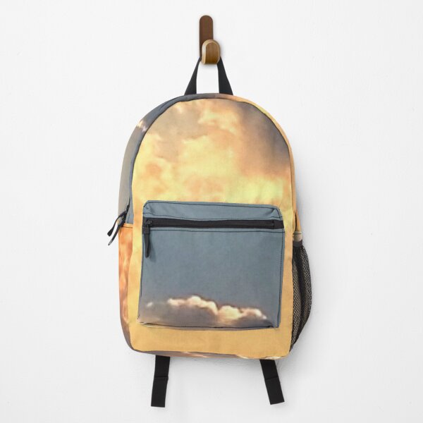 Item preview, Gold sunset with the sunrays and clouds designed and sold by ElenaGalaxyArt.