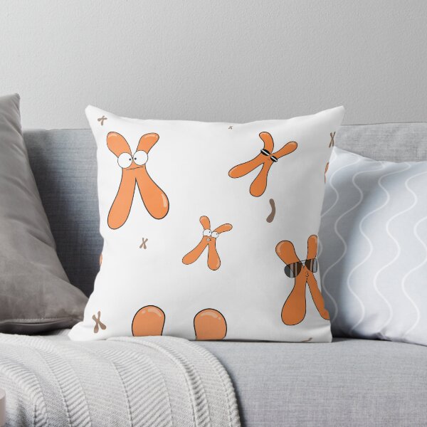 Chromosome Collection Throw Pillow