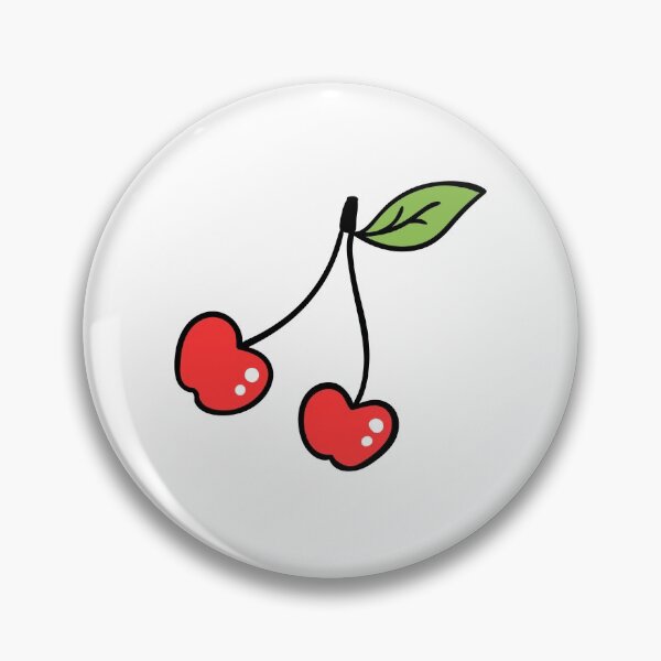 Item preview, Red cherries white background designed and sold by Jenmag.
