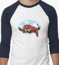 Red panda Men's Baseball ¾ T-Shirt