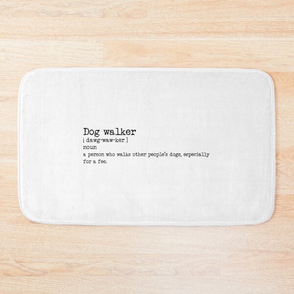 Item preview, Professional Dog walker dictionary definition and description designed and sold by bdws.