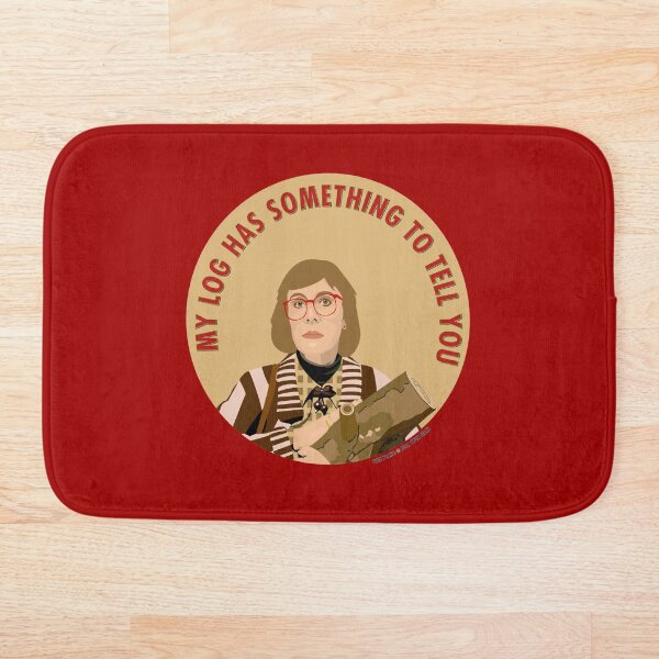Twin Peaks Log Lady Bath Mat