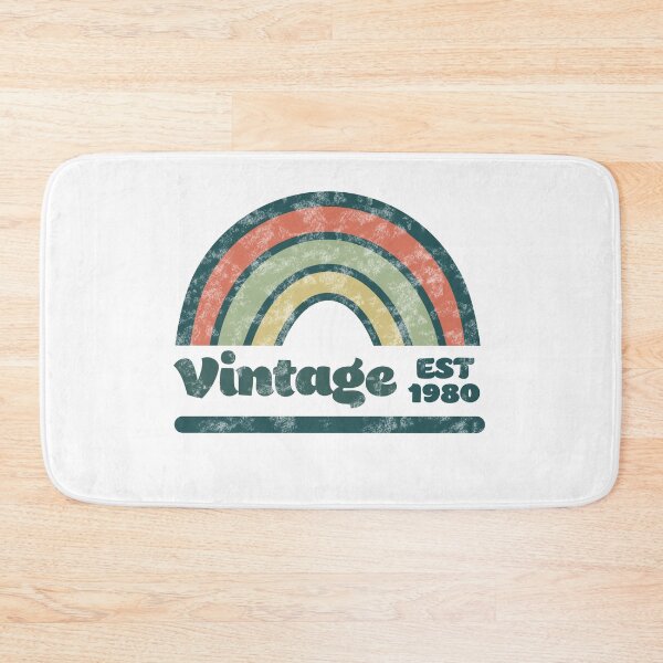 Item preview, Vintage Fortieth Birthday 1980 Rainbow  designed and sold by Funful.