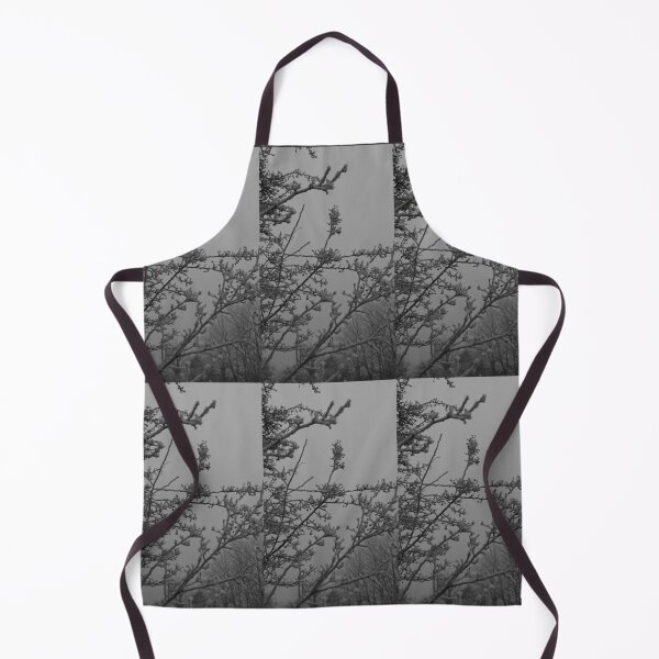 Item preview, Twigs in frost and fog (monochrome), Hob Moor, York designed and sold by paulboizot.