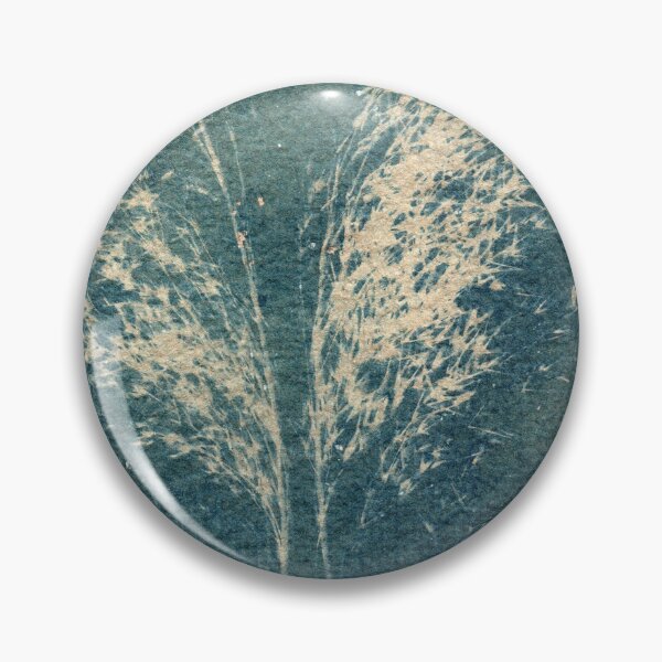 Item preview, Botanical blue floral vintage style handmade Cyanotype print 2020 ed. 12 designed and sold by KasparekFineArt.