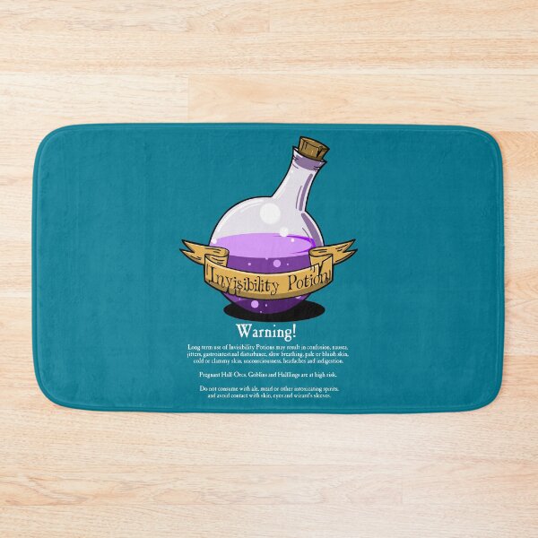Item preview, Invisibility Potion designed and sold by SideQuest - Scribbled Chaos!.