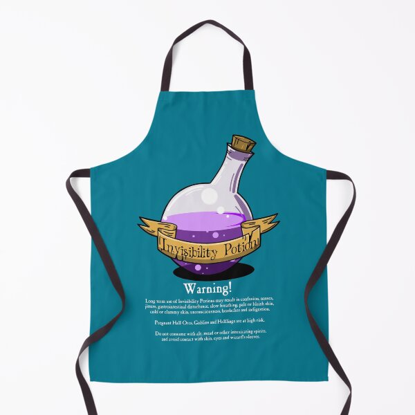 Item preview, Invisibility Potion designed and sold by SideQuest - Scribbled Chaos!.