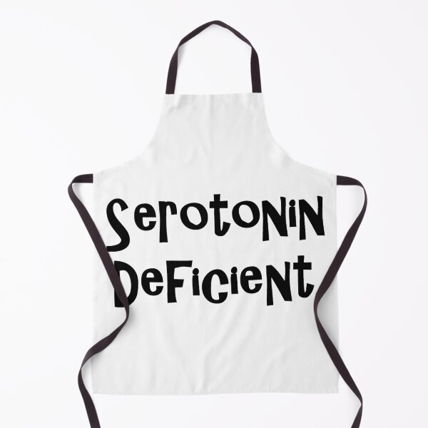 Item preview, Serotonin Deficient - caption designed and sold by priyankajustine.