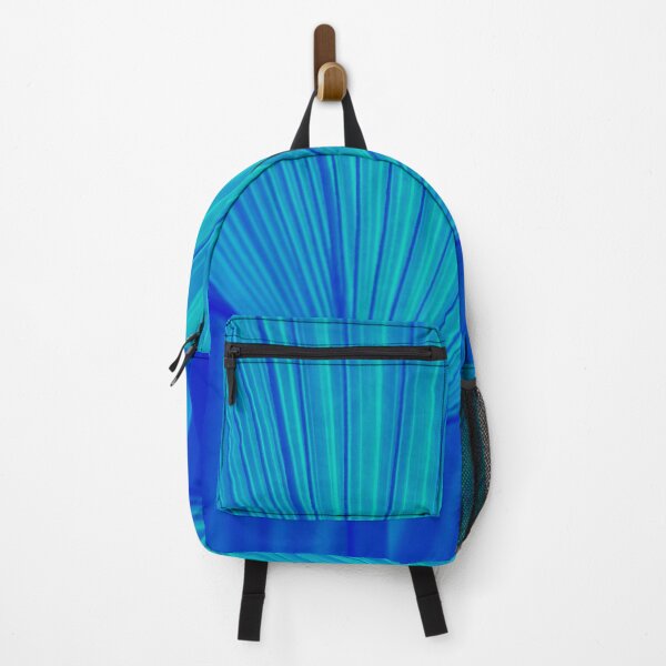 Item preview, Reimagined Tropical Biophilia - Fan Leaved Palm in Classic Blue and Turquoise - Alternative Variant designed and sold by Georgia Mizuleva.