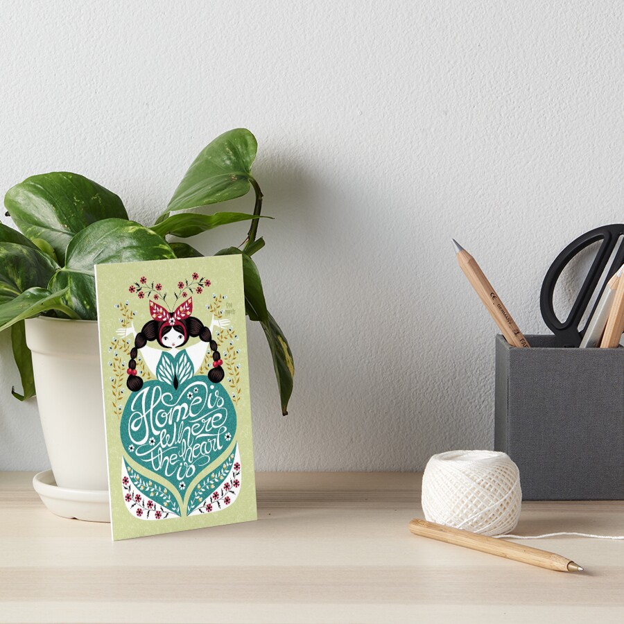 Item preview, Art Board Print designed and sold by gaiamarfurt.