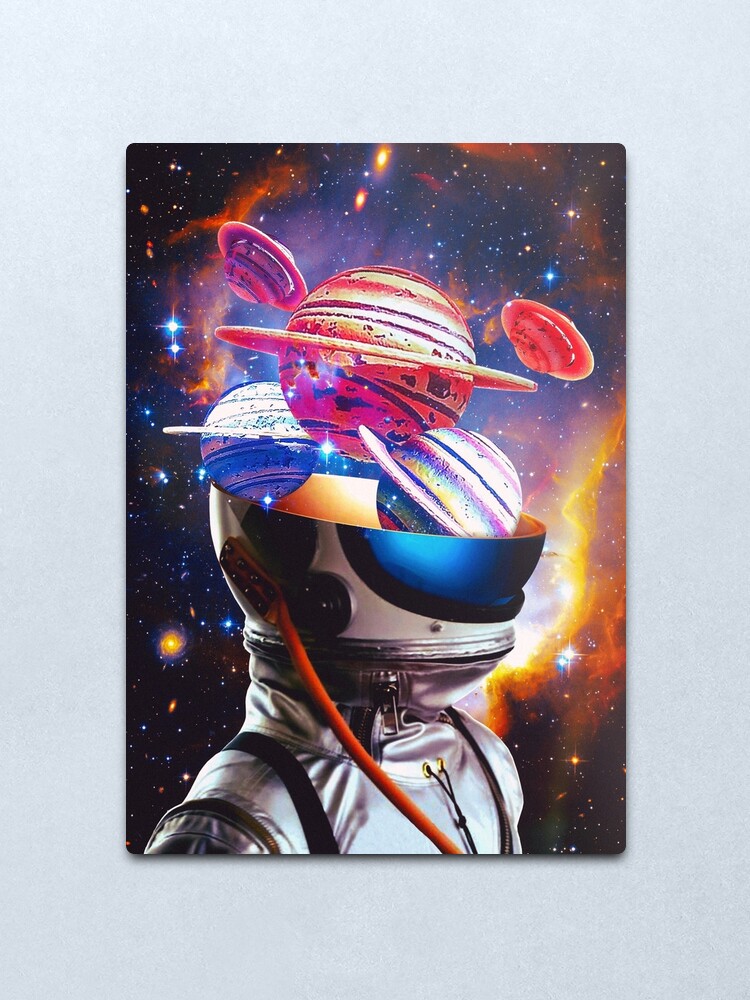 Alternate view of Inner Worlds Metal Print
