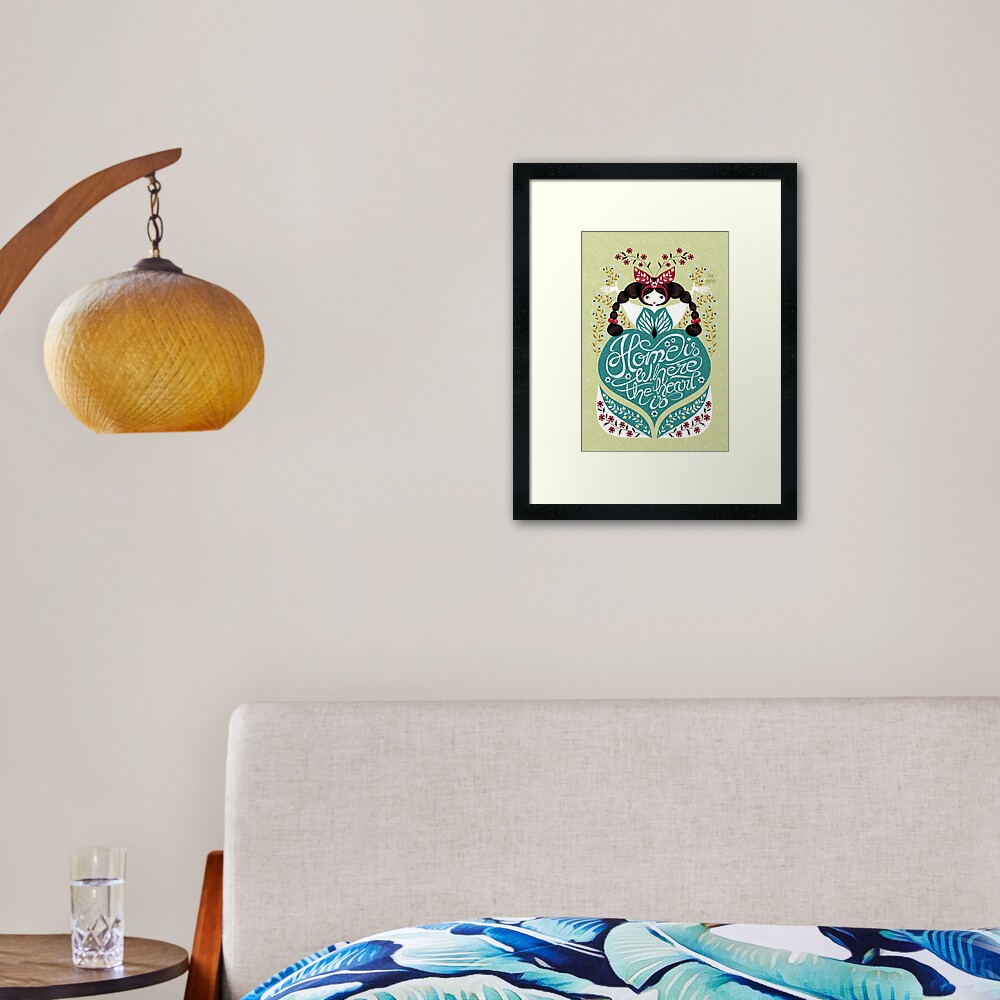 Item preview, Framed Art Print designed and sold by gaiamarfurt.