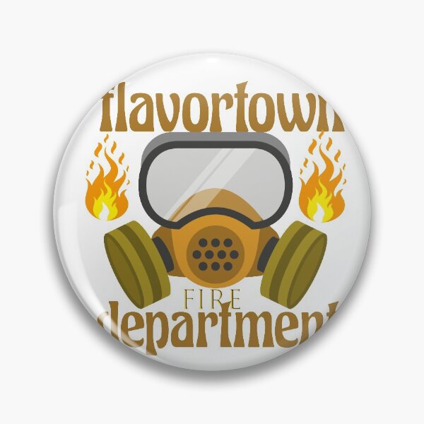 Item preview, flavortown fire department  service d'incendie de Flavortown designed and sold by silverass.
