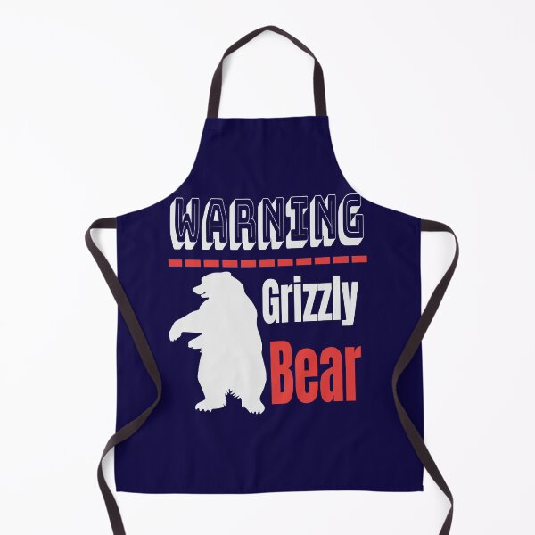 Item preview, Warning- Grizzly Bear. Funny joke- real warning. designed and sold by Creative128.