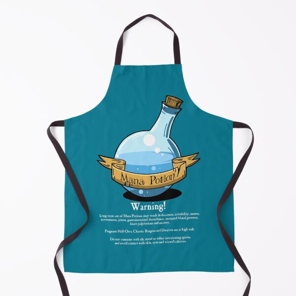 Item preview, Mana Potion designed and sold by SideQuest - Scribbled Chaos!.