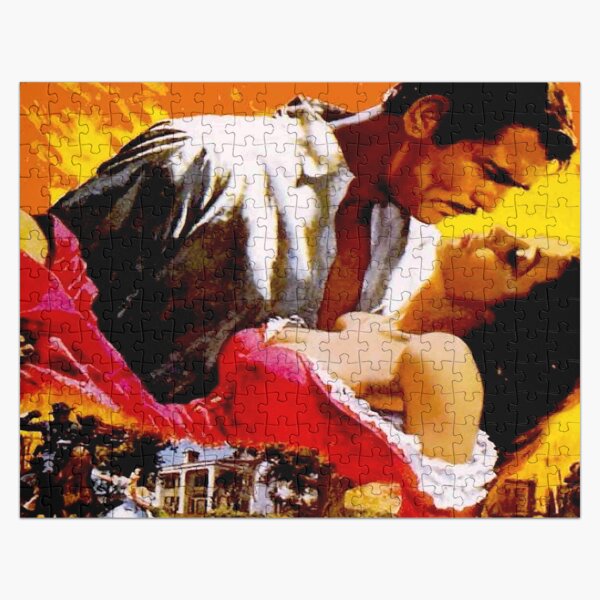 Item preview, GONE WITH THE WIND : Vintage Civil War Movie Advertising Print designed and sold by posterbobs.