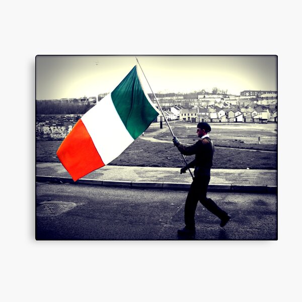 Is Eireannach Me- I am irish Canvas Print