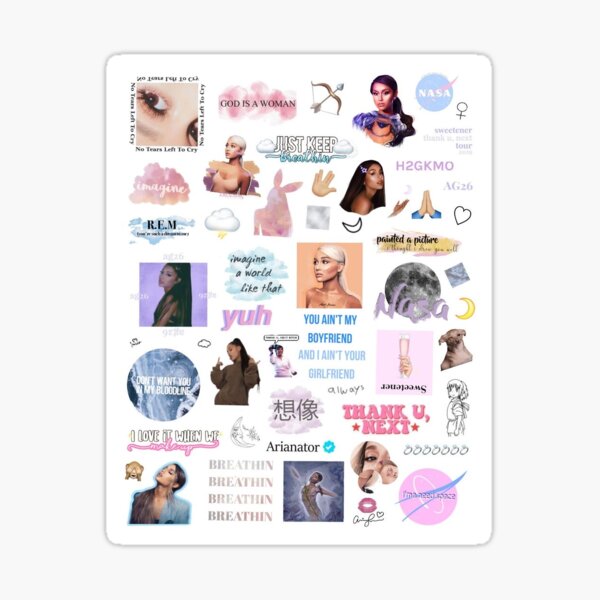 Ariana Grande Pegatina
