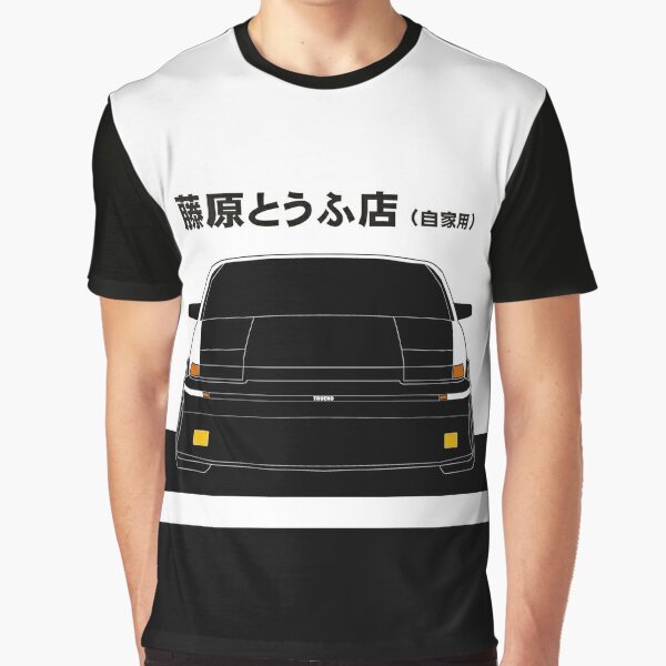 Initial D Ae86 Tofu Decal Running In The 90s T Shirt By Xoxox Redbubble