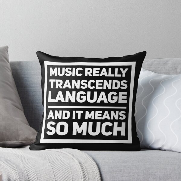 Item preview, music transcend language designed and sold by bangtwice.