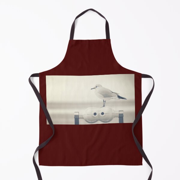 Item preview, Seagull on a tourist binocular designed and sold by Pino 'Delfino' Esposito.