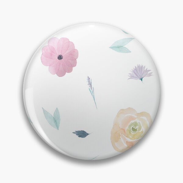 Item preview, Watercolor Floral Pattern - Flowers And Leaves Design designed and sold by FunkyDragon.