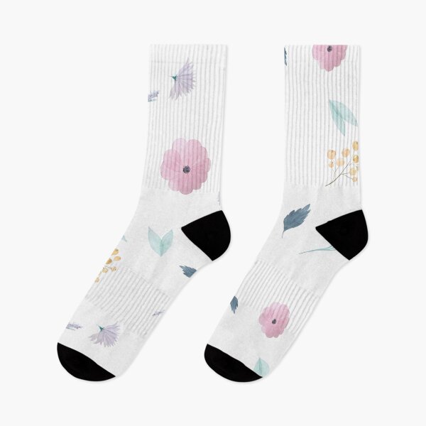 Item preview, Watercolor Floral Pattern - Flowers And Leaves Design designed and sold by FunkyDragon.