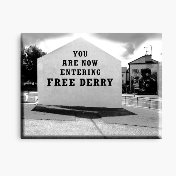 free derry wall Canvas Print