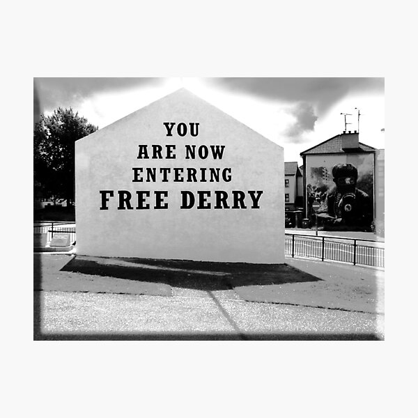 free derry wall Photographic Print