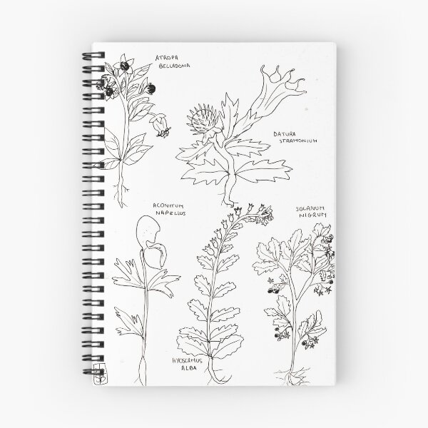 Item preview, poison plants designed and sold by lesenergies.