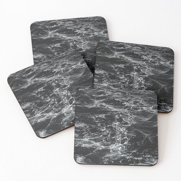 Item preview, Grayscale Photo Of Sea designed and sold by Aldvin Gomes.