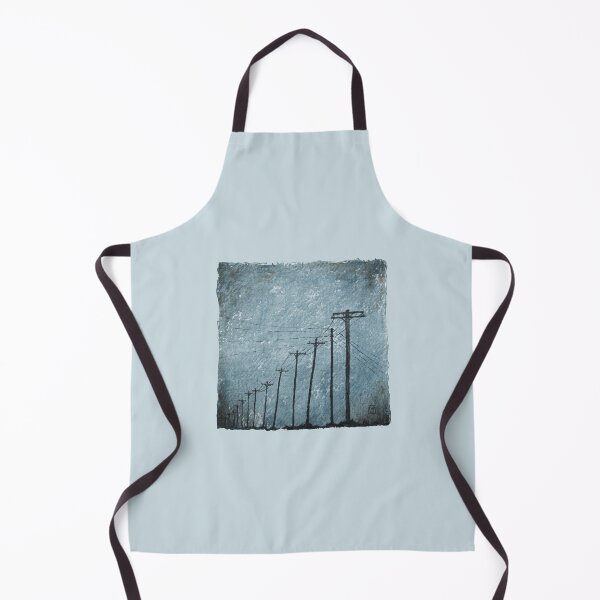 Item preview, Electricity pylons in watercolor designed and sold by bettinabk.